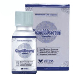 Vetina Canworm 30 ml Suspension
