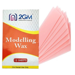 2GM Modelling Dental Wax - Pink 1.3 - 1.5mm 200gms