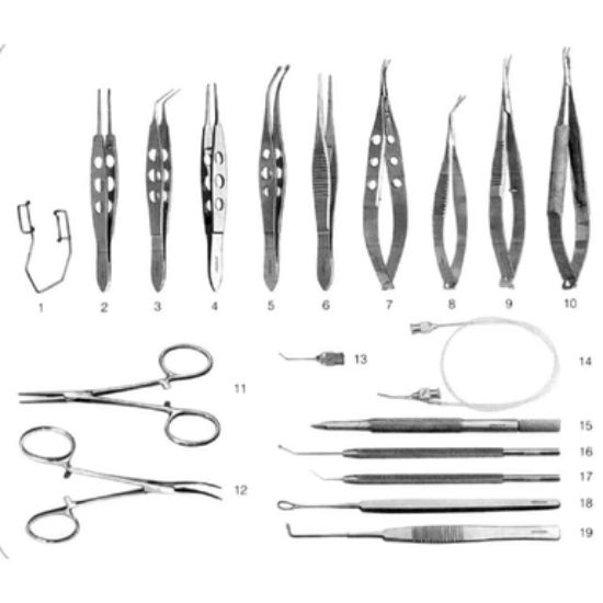 ECP Microsurgery Iol Instrument Set